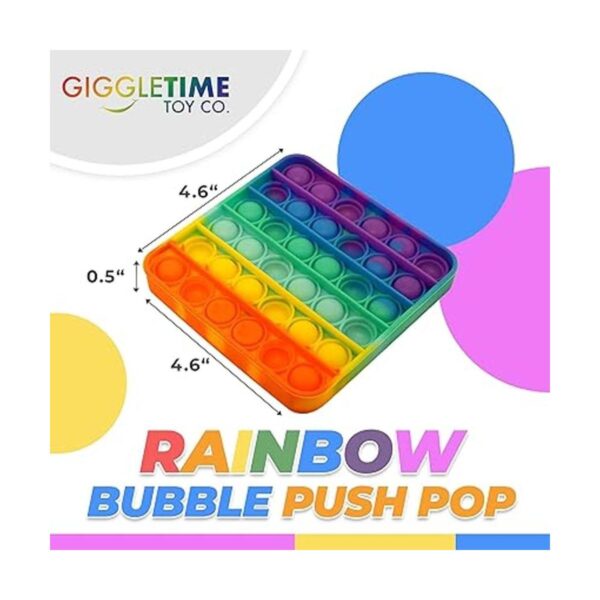 Giggle Time Bubble Push Poppers 2 unidades Sensory