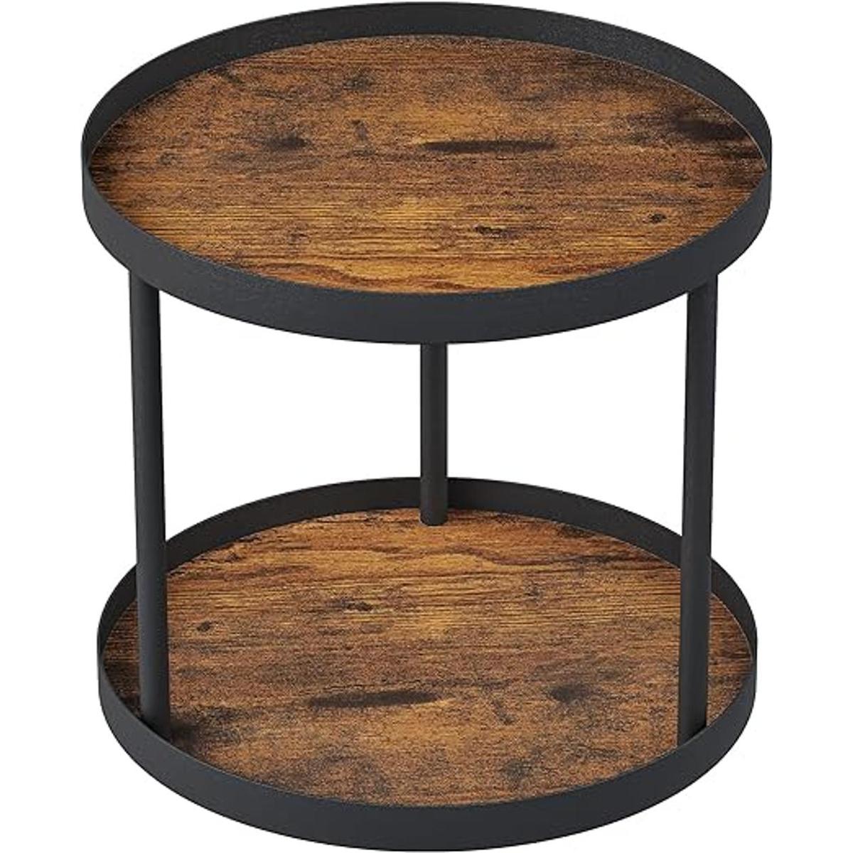 Giikin Organizador Lazy Susan de 2 niveles organizador