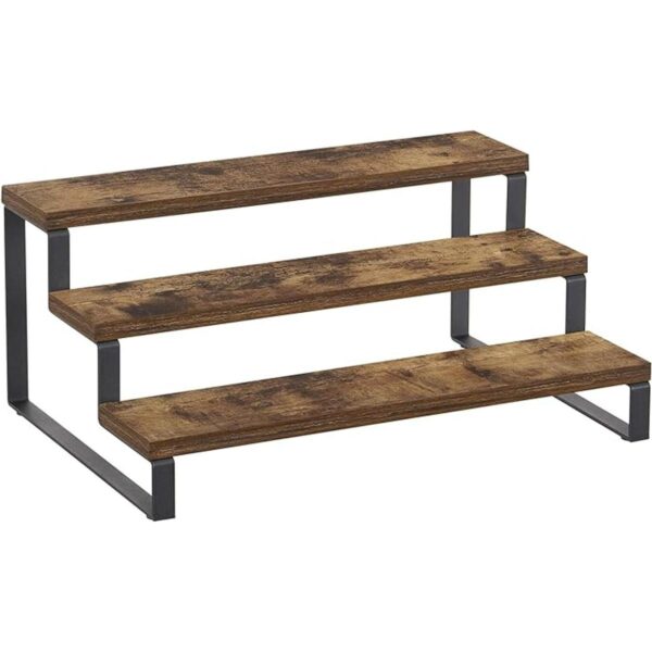 Giikin Estante de especias de 3 niveles estante de madera
