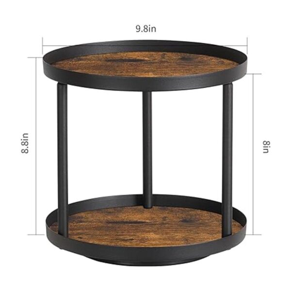Giikin Organizador Lazy Susan de 2 niveles organizador_6