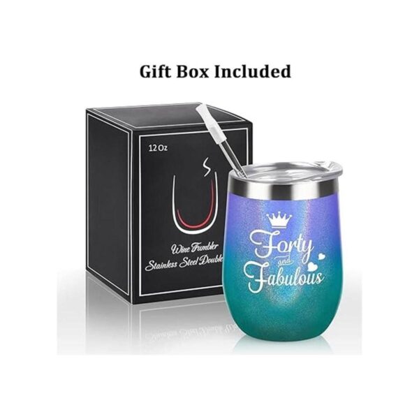 Gingprous Regalos de cumpleaños número 40 para mujeres