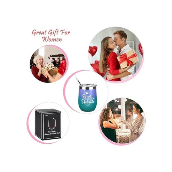 Gingprous Regalos de cumpleaños número 40 para mujeres