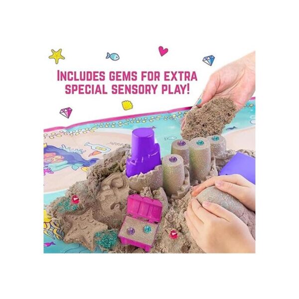 GirlZone Mermaid Treasures Play Sand Set de juego_3