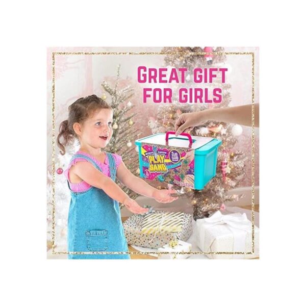GirlZone Mermaid Treasures Play Sand Set de juego_2