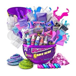 GirlZone Egg Surprise Kit de limo de galaxia para niñas_1