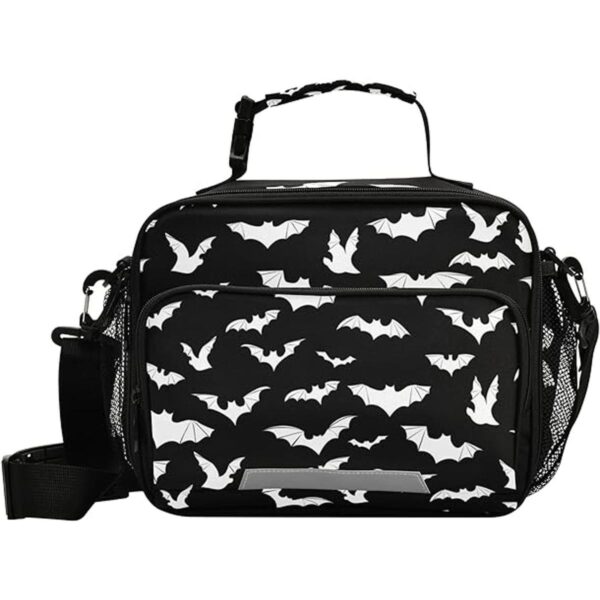 Glaphy Bolsa de almuerzo de murciélagos de Halloween con_1