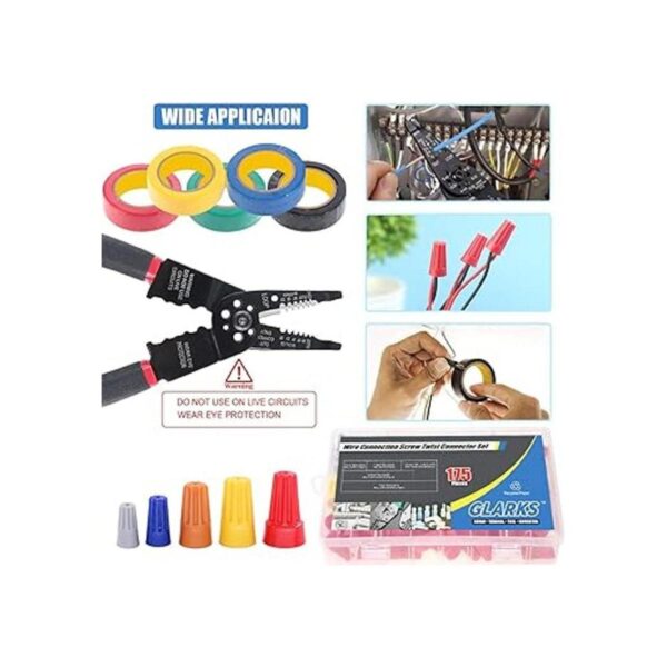 Glarks 8.0 in 1022 AWG Multifunción de pelacables