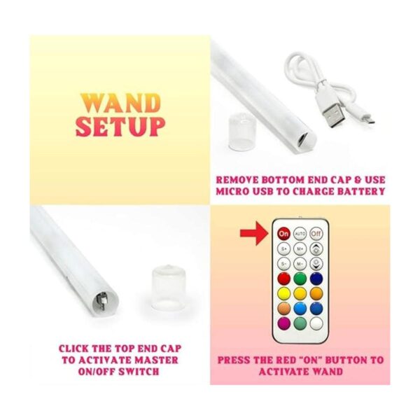 GloFX Varita de levitación Hypno Cuerda corta con luz_6