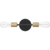 Globe Electric 52085 Luz de tocador reversible de 2