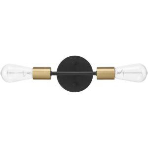 Globe Electric 52085 Luz de tocador reversible de 2