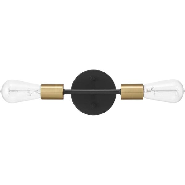 Globe Electric 52085 Luz de tocador reversible de 2