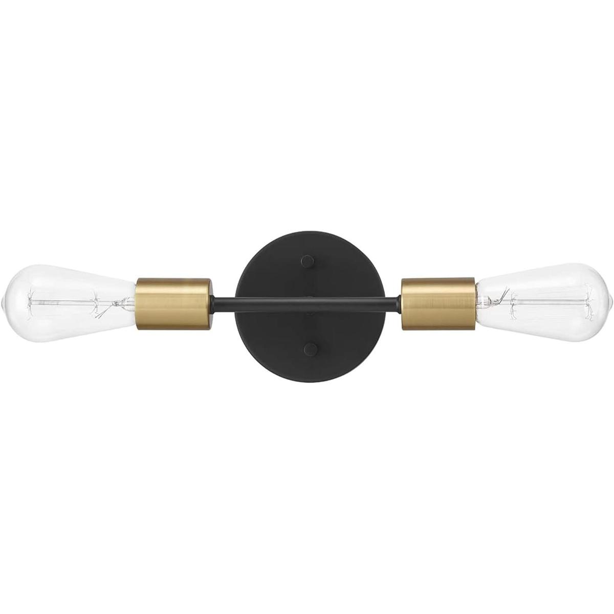 Globe Electric 52085 Luz de tocador reversible de 2