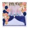 Globos de confeti azul marino y oro rosa 20 unidades para_2