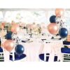 Globos de confeti azul marino y oro rosa 20 unidades para_5