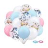 Globos de color rosa y azul para revelación de género_1
