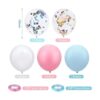 Globos de color rosa y azul para revelación de género_2