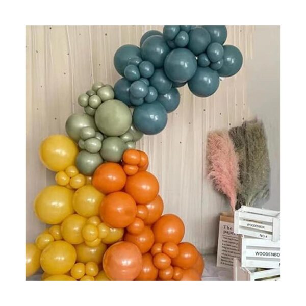 Globos naranja oscuro de 12 pulgadas 50 unidades globos