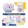 Glow Guards Almohada de juguete de peluche de gato_3