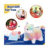 Glow Guards Almohada de juguete de peluche de gato_5
