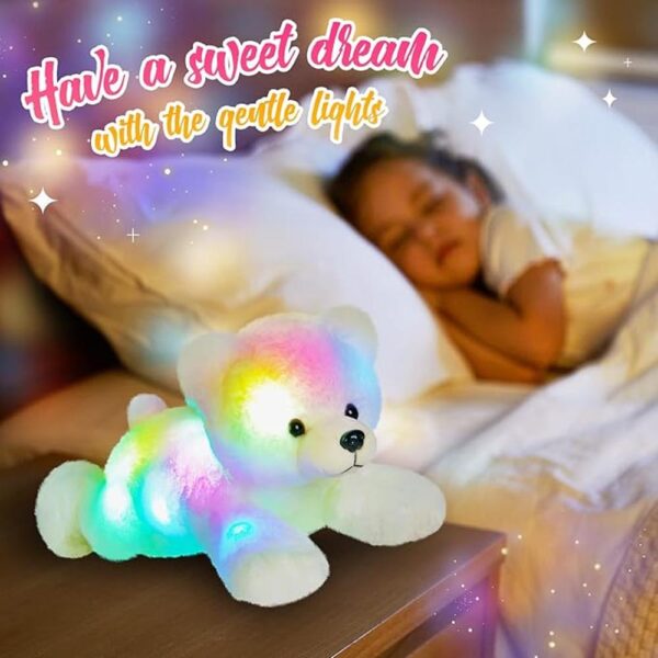 Glow Guards Oso polar iluminado con luz LED de peluche_3