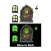 Gnomo de hadas en miniatura para el hogar y puerta de_4
