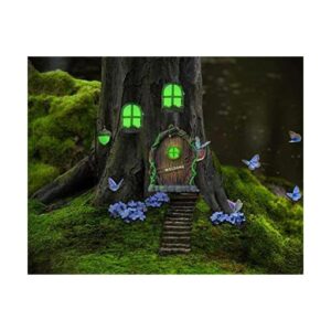 Gnomo de hadas en miniatura para el hogar y puerta de_1