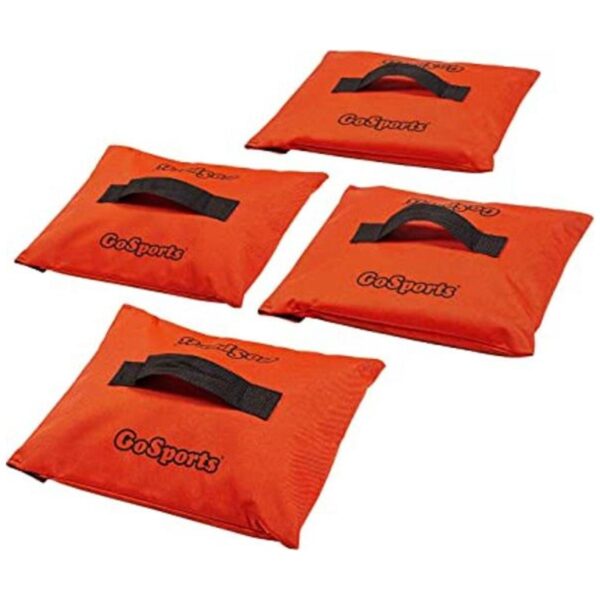 GoSports Juego de 4 bolsas de arena deportivas para redes_1