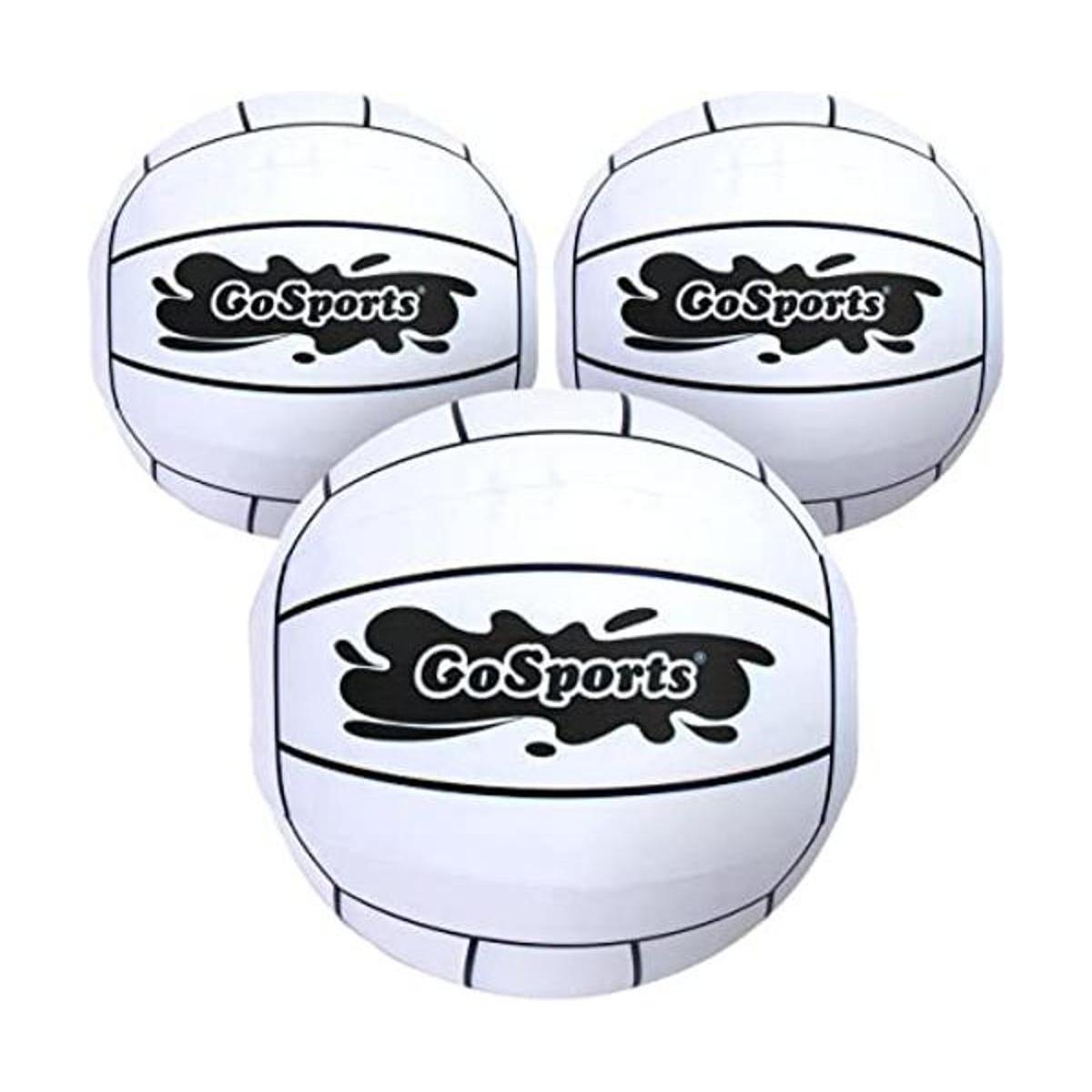 GoSports Voleibol inflable XL de 12 pulgadas paquete de 3