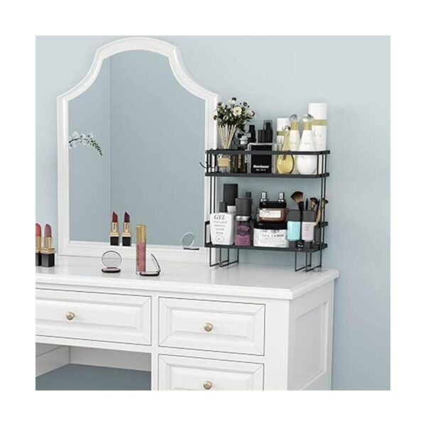 Godboat Estante organizador de baño de 2 niveles estante_5
