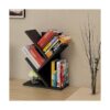 Godferyxin Estantería para árbol organizador de libros de_1