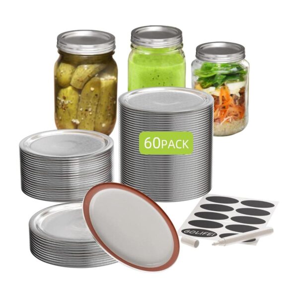 Golife 60 unidades tapas regulares de boca para bolas