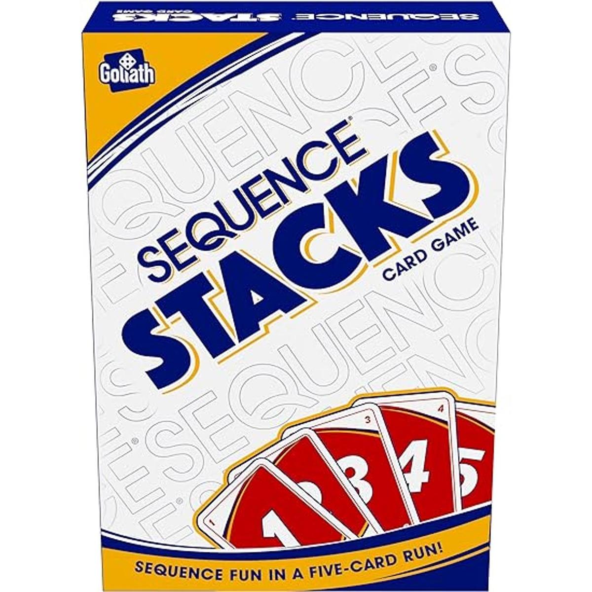 Goliath Juego de cartas Sequence Stacks Diversión