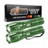 Gorilla Grip Paquete de 2 linternas tácticas LED de mano_1