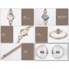 Gosasa Reloj de pulsera de cuarzo para mujer reloj_3
