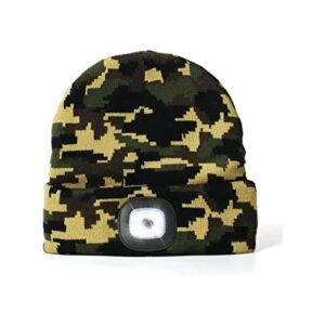 Gorro con luz recargable por USB con luz LED regalo de_1