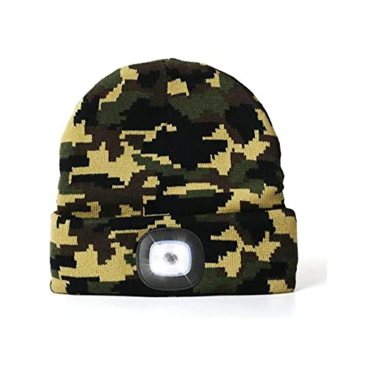 Gorro con luz recargable por USB con luz LED regalo de