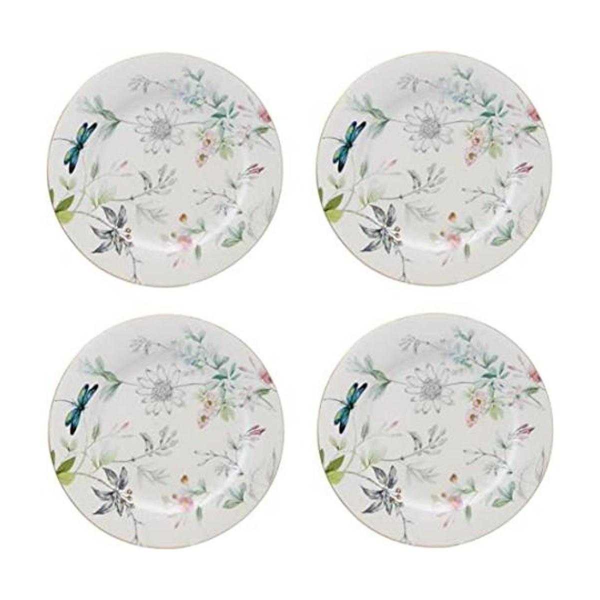 Gracie China by Coastline Imports Dragonfly Garden Juego