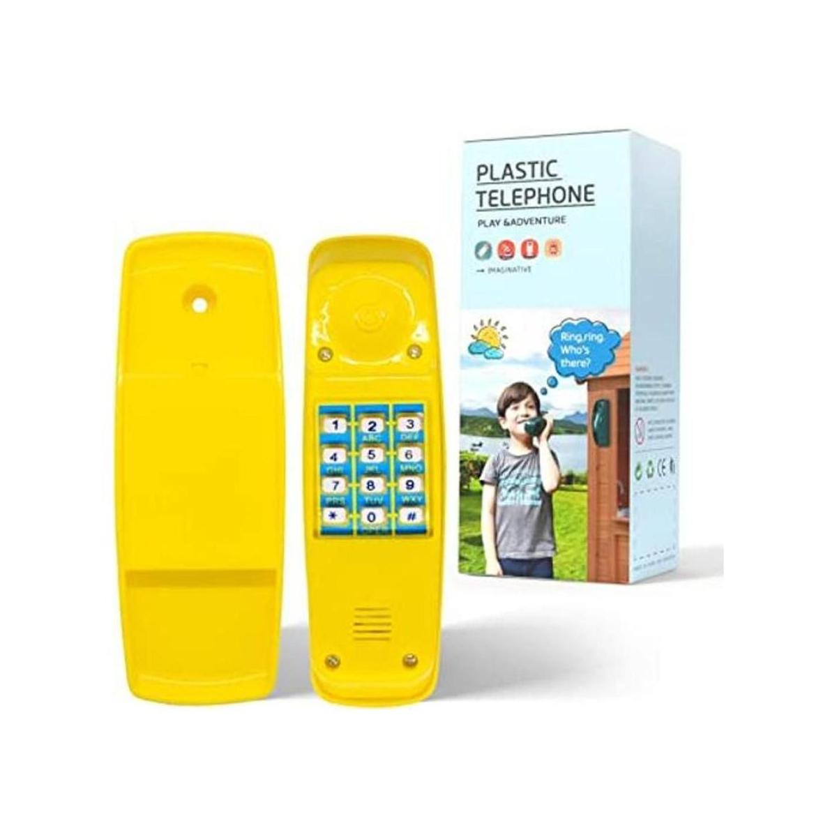 HAPPYPIE Teléfono de juguete para niños juego de