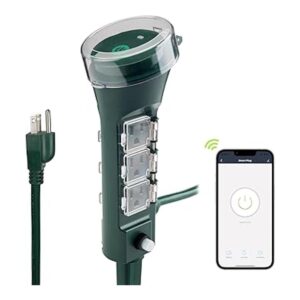 HBN Enchufe inteligente para exteriores impermeable WiFi_1