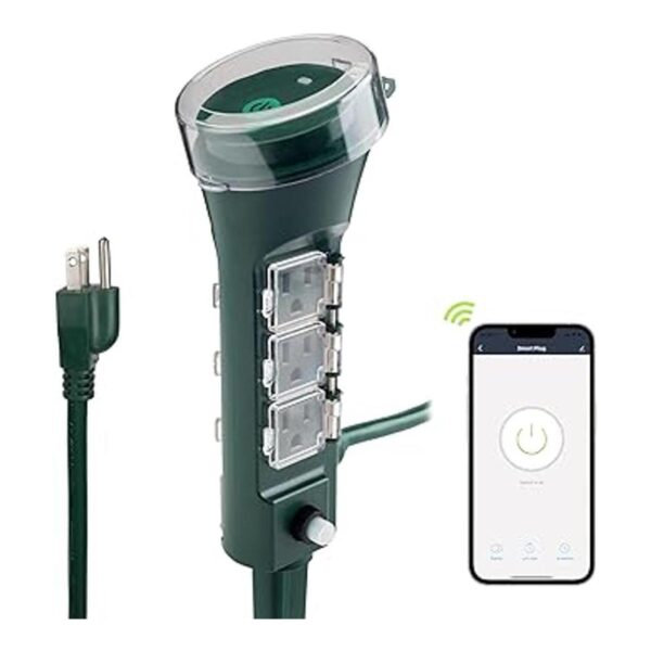 HBN Enchufe inteligente para exteriores impermeable WiFi_1