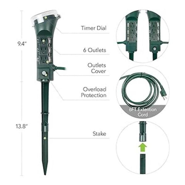 HBN Enchufe inteligente para exteriores impermeable WiFi_2