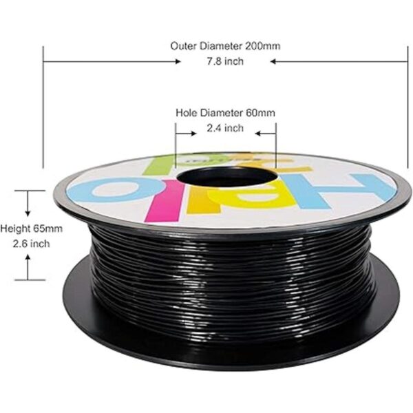 HELLO3D Filamento 3D flexible de TPU poliuretano_3