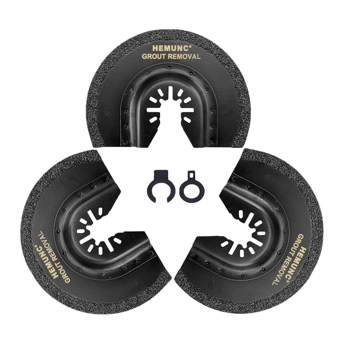 HEMUNC 3 cuchillas de herramientas oscilantes para