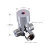 HHOOMMEE DN15 baño ducha agua mezcla válvula 12 pulgadas_5