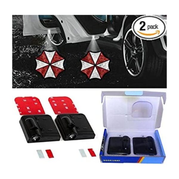 HINSCR Umbrella Corporation Emblema LED magnético de_1
