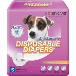 HONEY CARE Pañales desechables para perros de tamaño_1