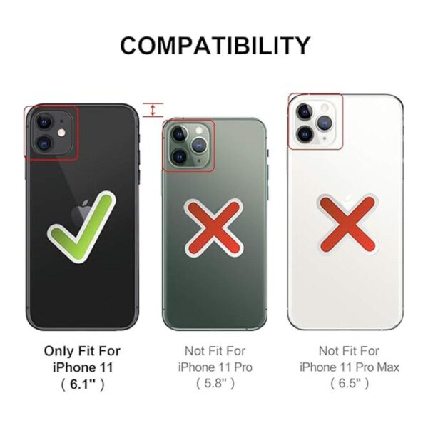 HOOMIL MagFlip Series Funda de piel diseñada para iPhone_3