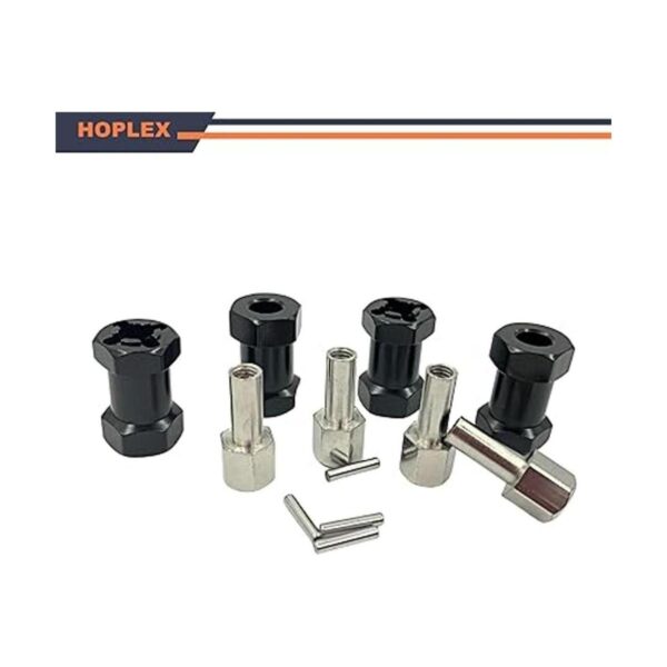 HOPLEX 0.472 in rueda hexagonal Hub con extensión de 0.787_4