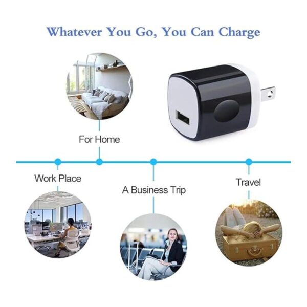 HOOTEK Cubo de carga de pared 10 unidades enchufe USB_3