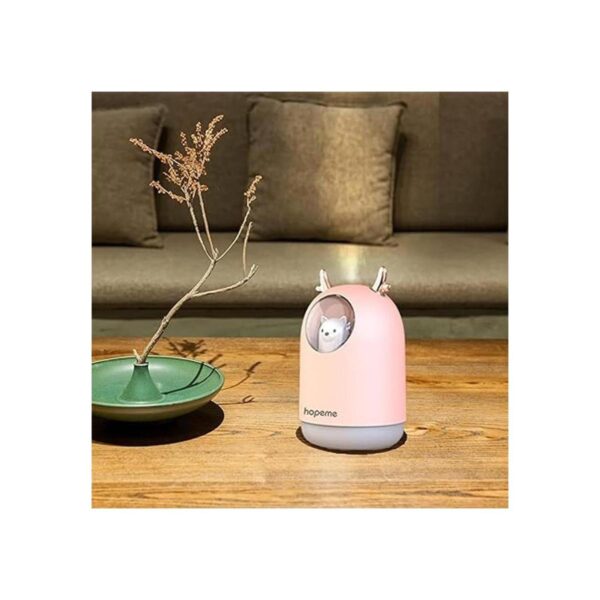 HOPEME Bonito humidificador para mascotas con dos modos de
